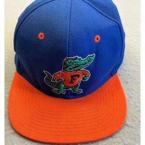 Zephyr Florida Gators Snapback Hat Blue Orange Embroidered Mascot OSFM NCAA